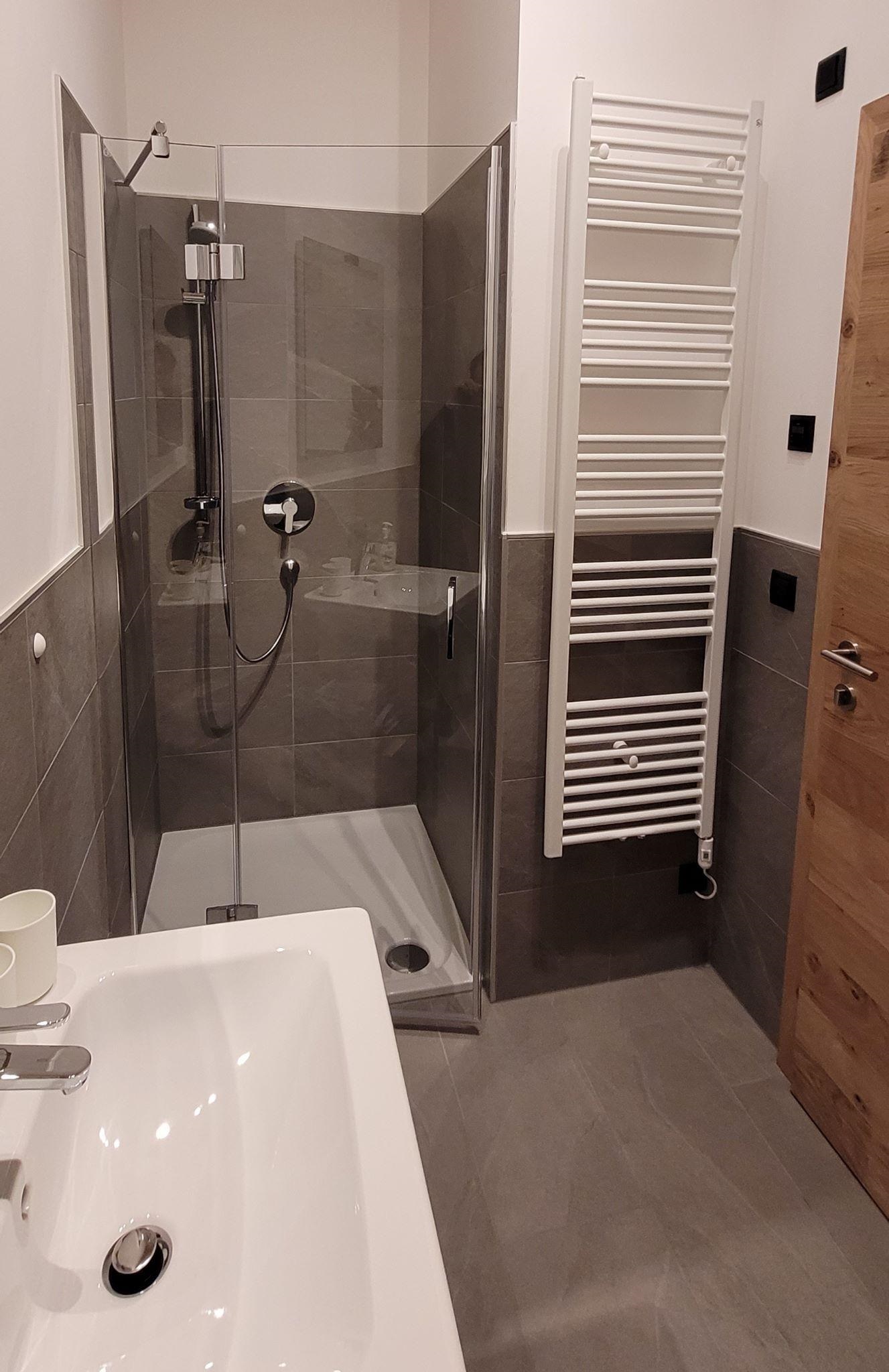 Badezimmer der Ferienwohnung Venetblick