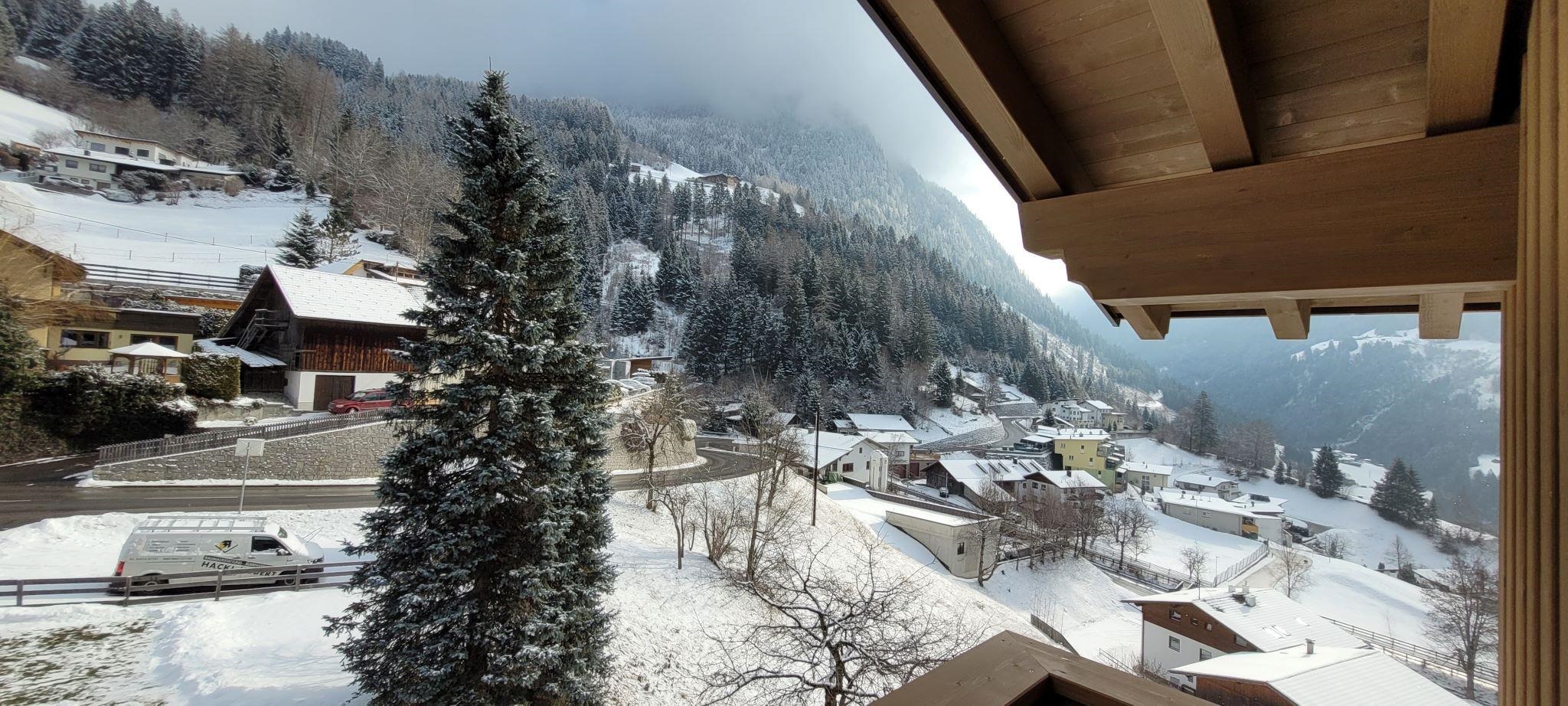 Aussicht vom Balkon der Ferienwohnung Venetblick