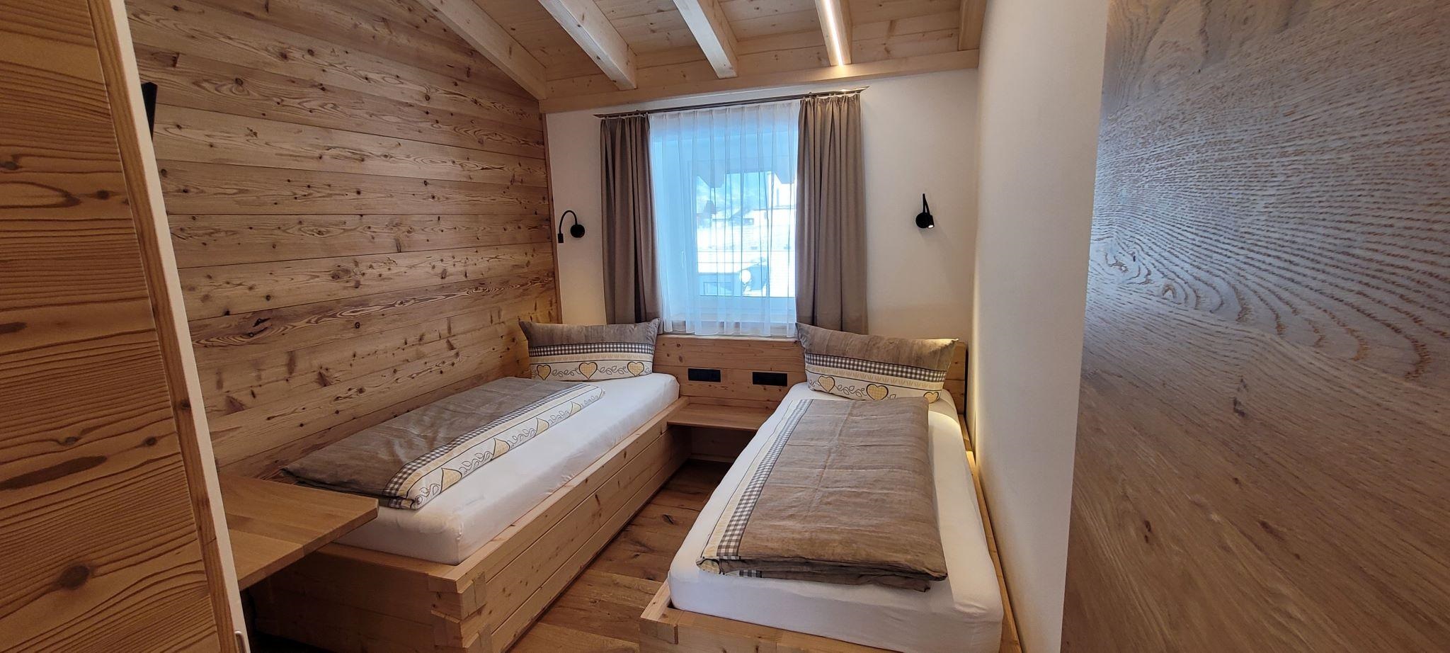 Schlafzimmer der Ferienwohnung Venetblick