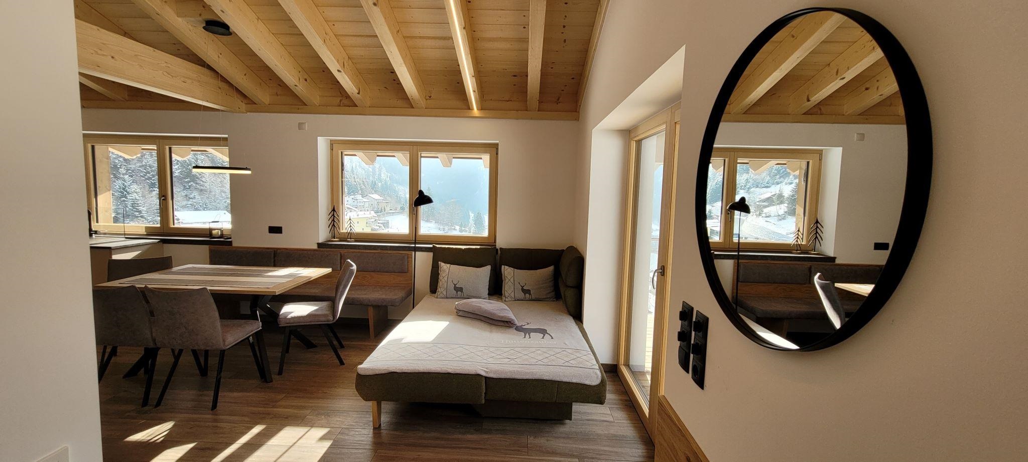 Wohnküche der Ferienwohnung Venetblick